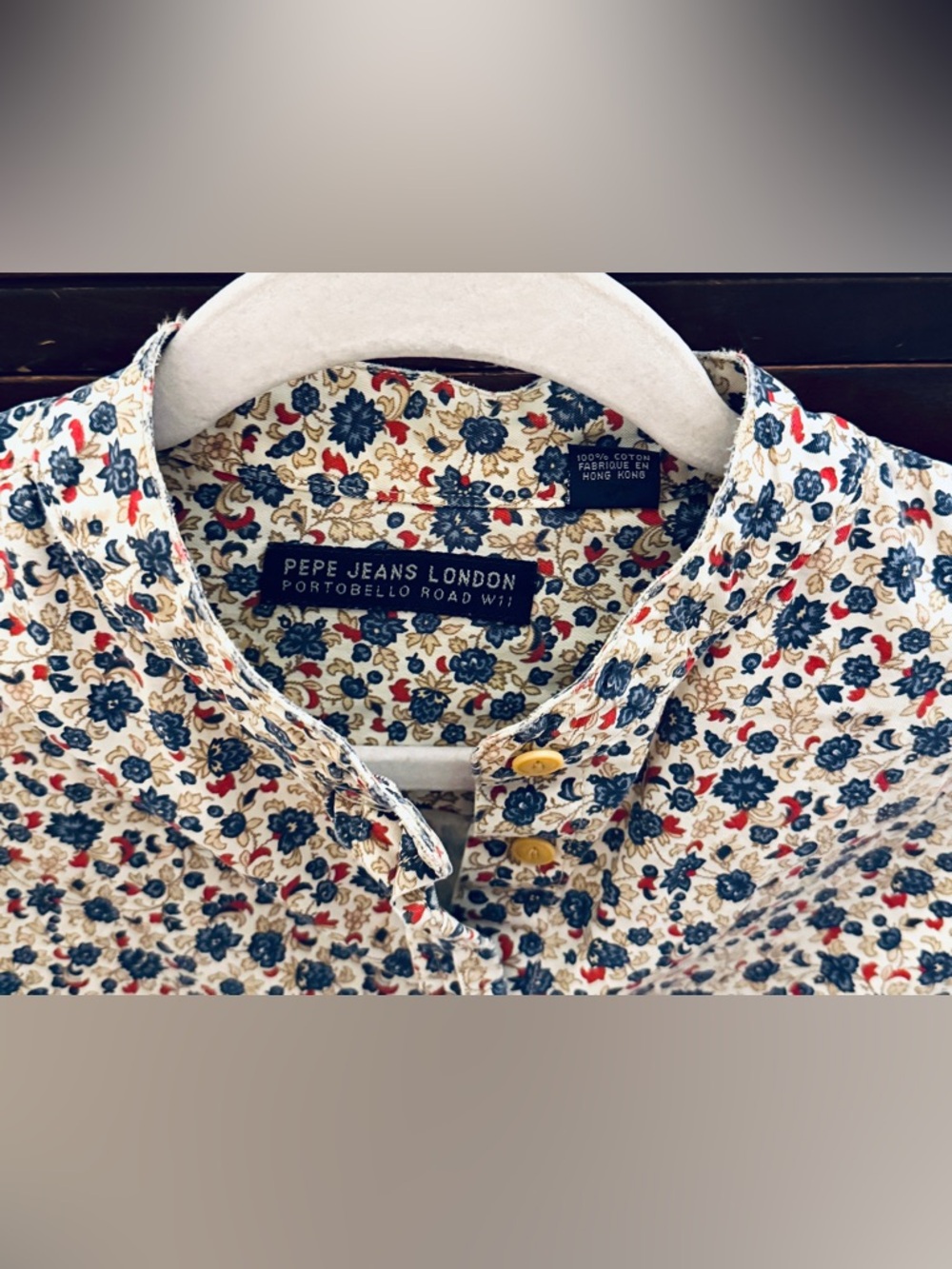 Pepe Jeans London Collarless Blouse - Picture 6 of 7